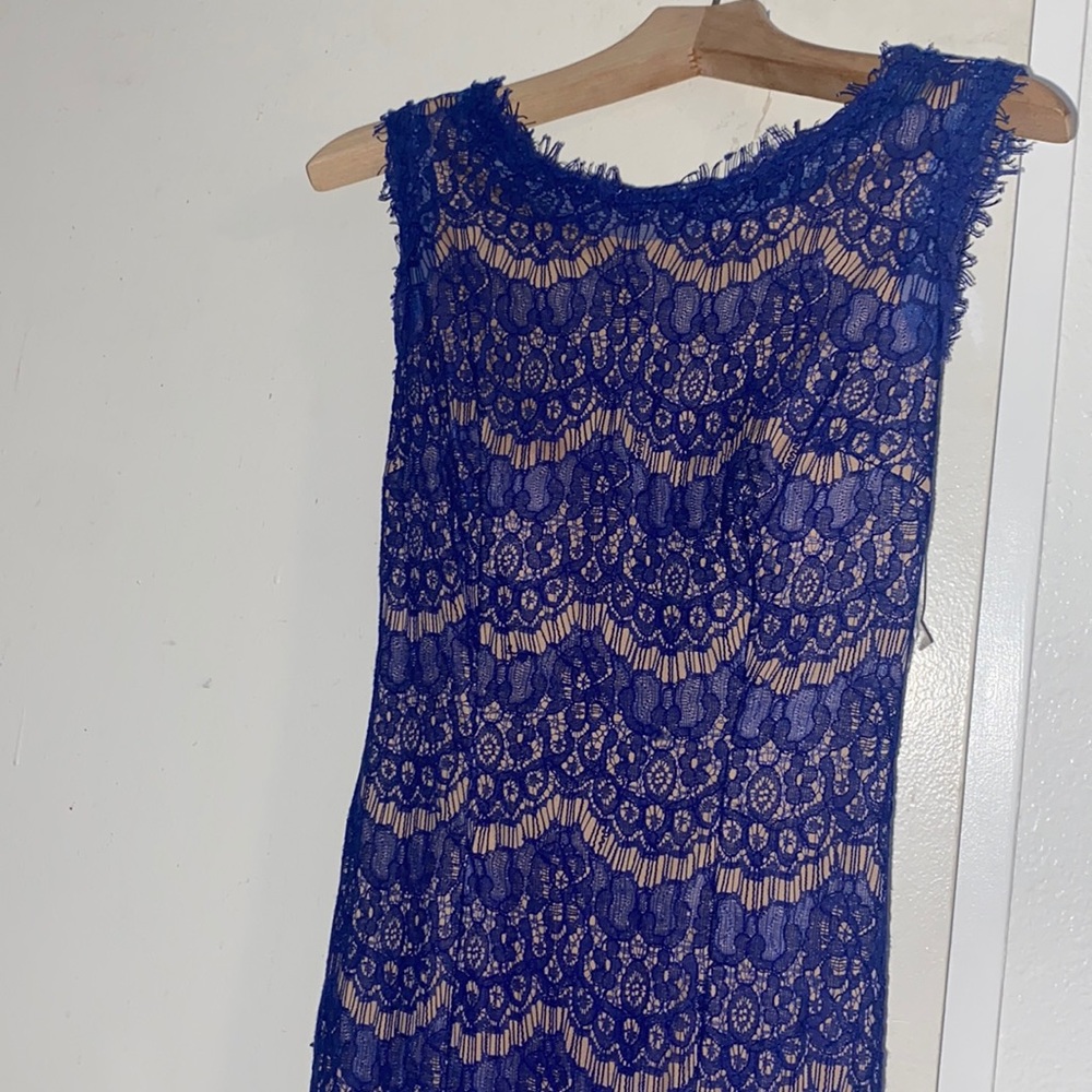 Royal Blue Long Mermaid dress
